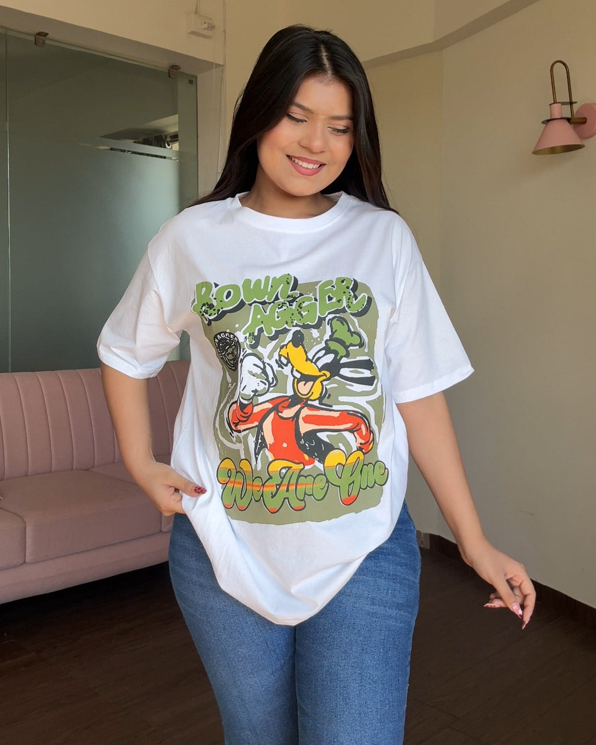 Casual Relaxed Fit Graphic Tee