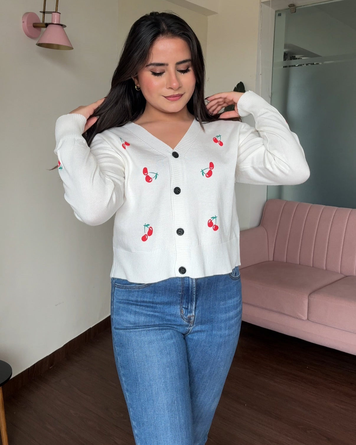 Cherry Cardigan
