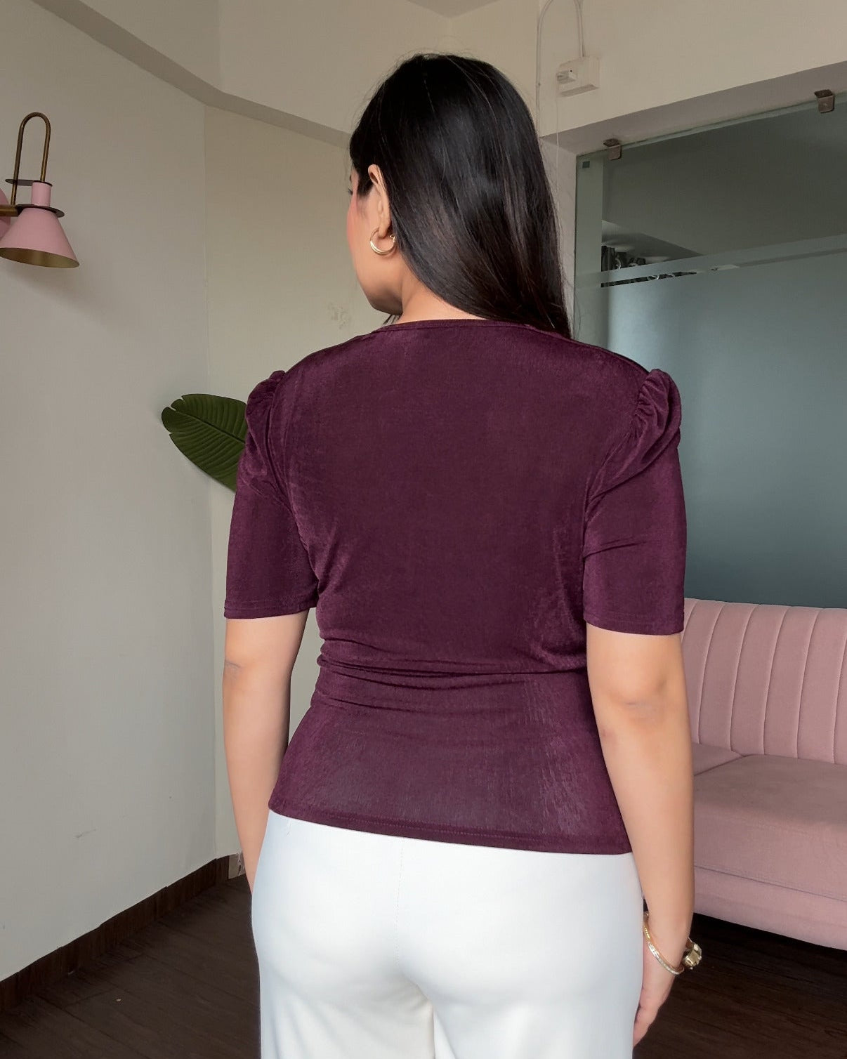 Crossover V Cut Out Detailing Top