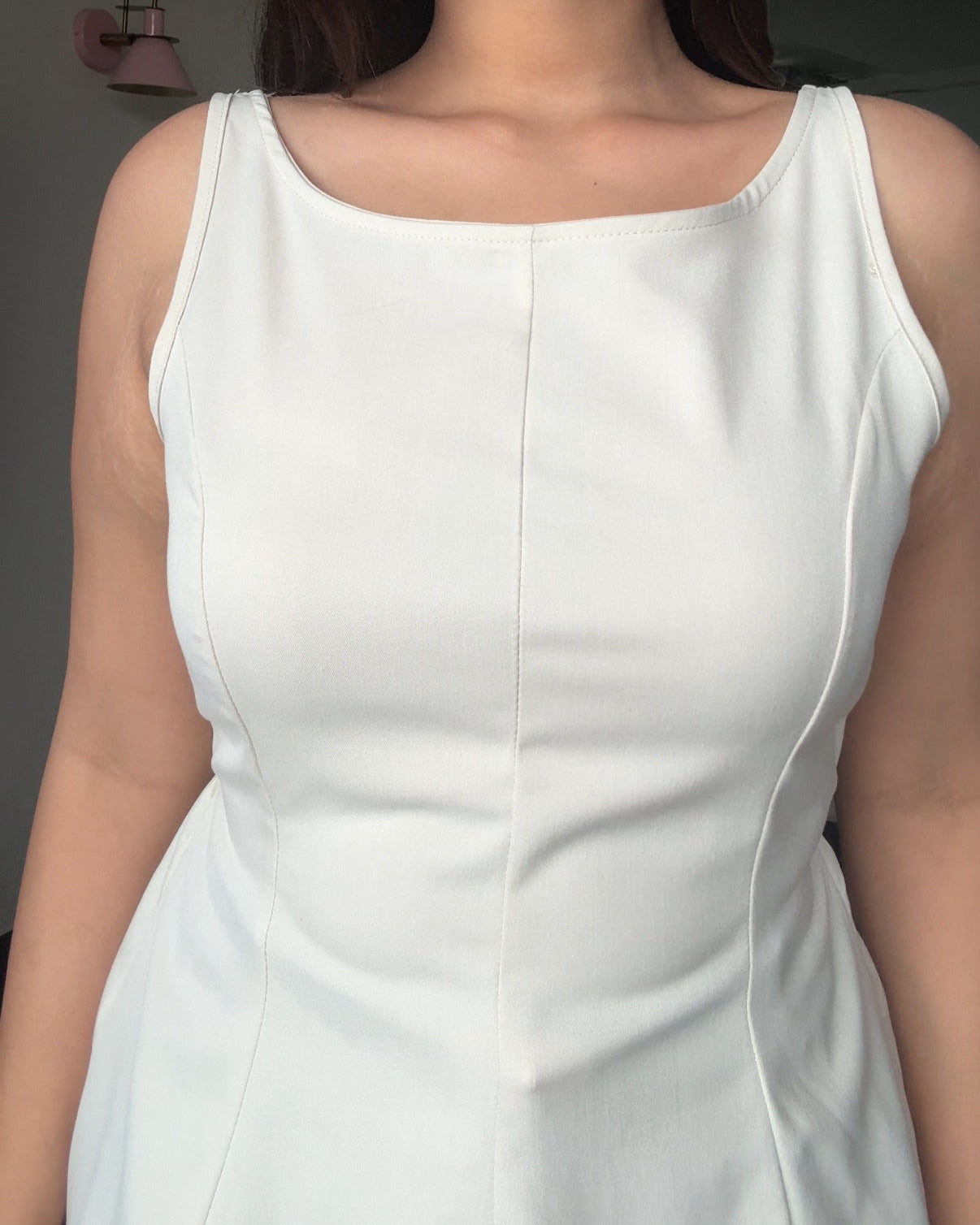 Cut Sleeve Tie-Up Peplum Top