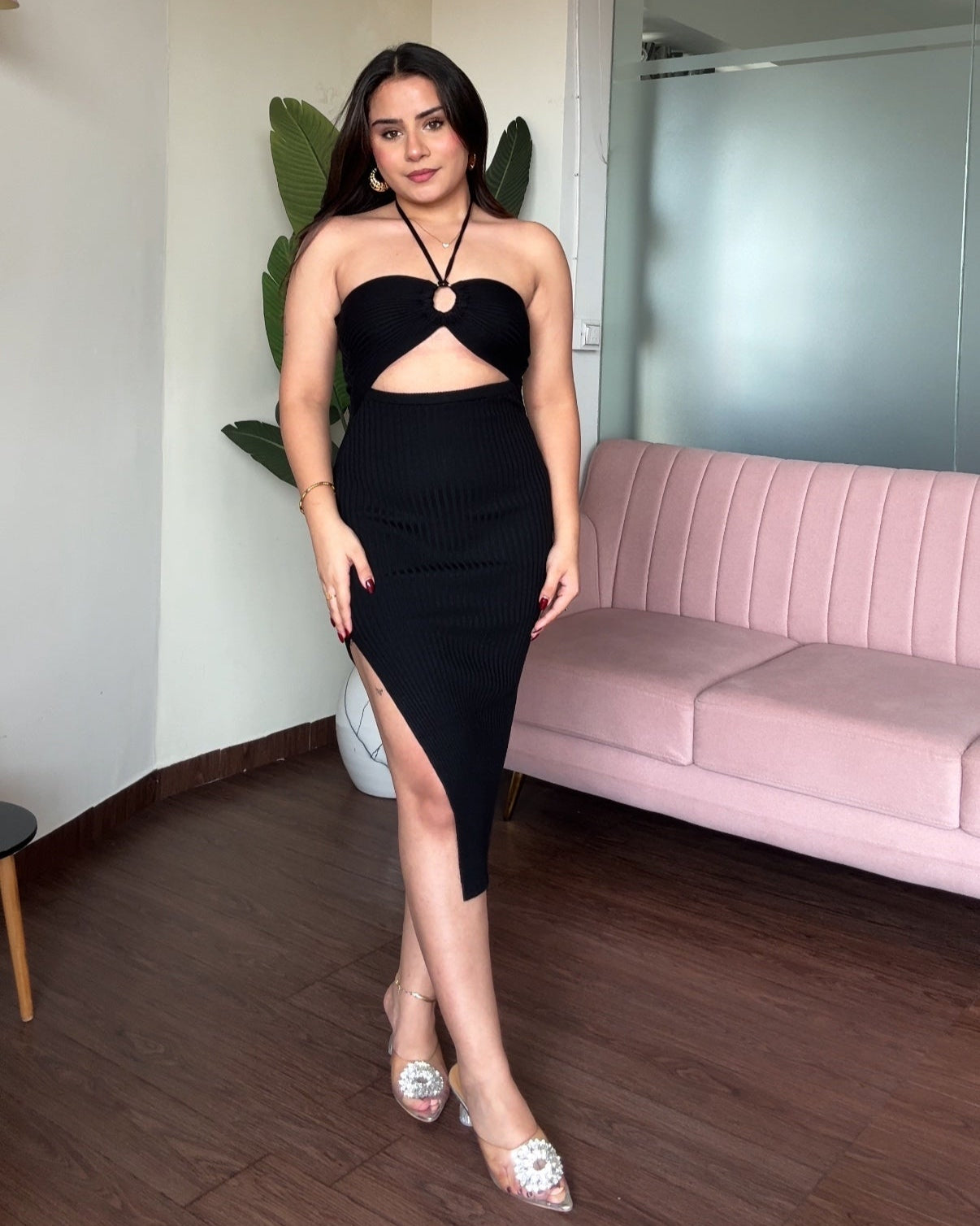 Halter Neck Bodycon Dress