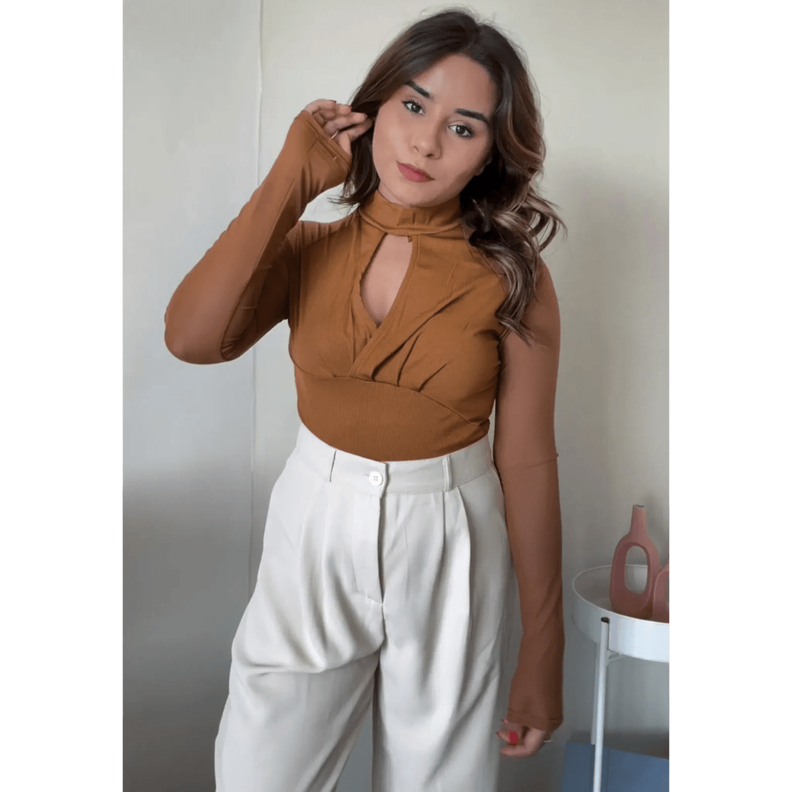 V Cut Mesh Top