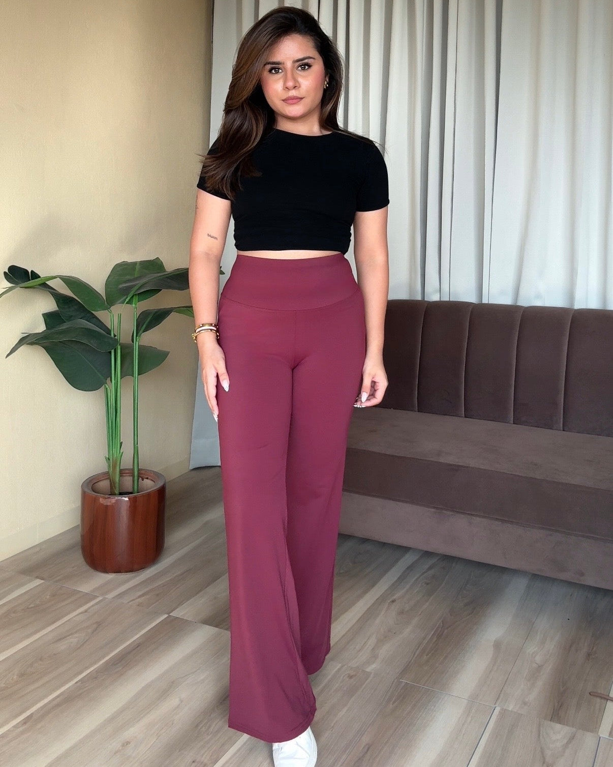 High Waisted Ultra Flared Pants