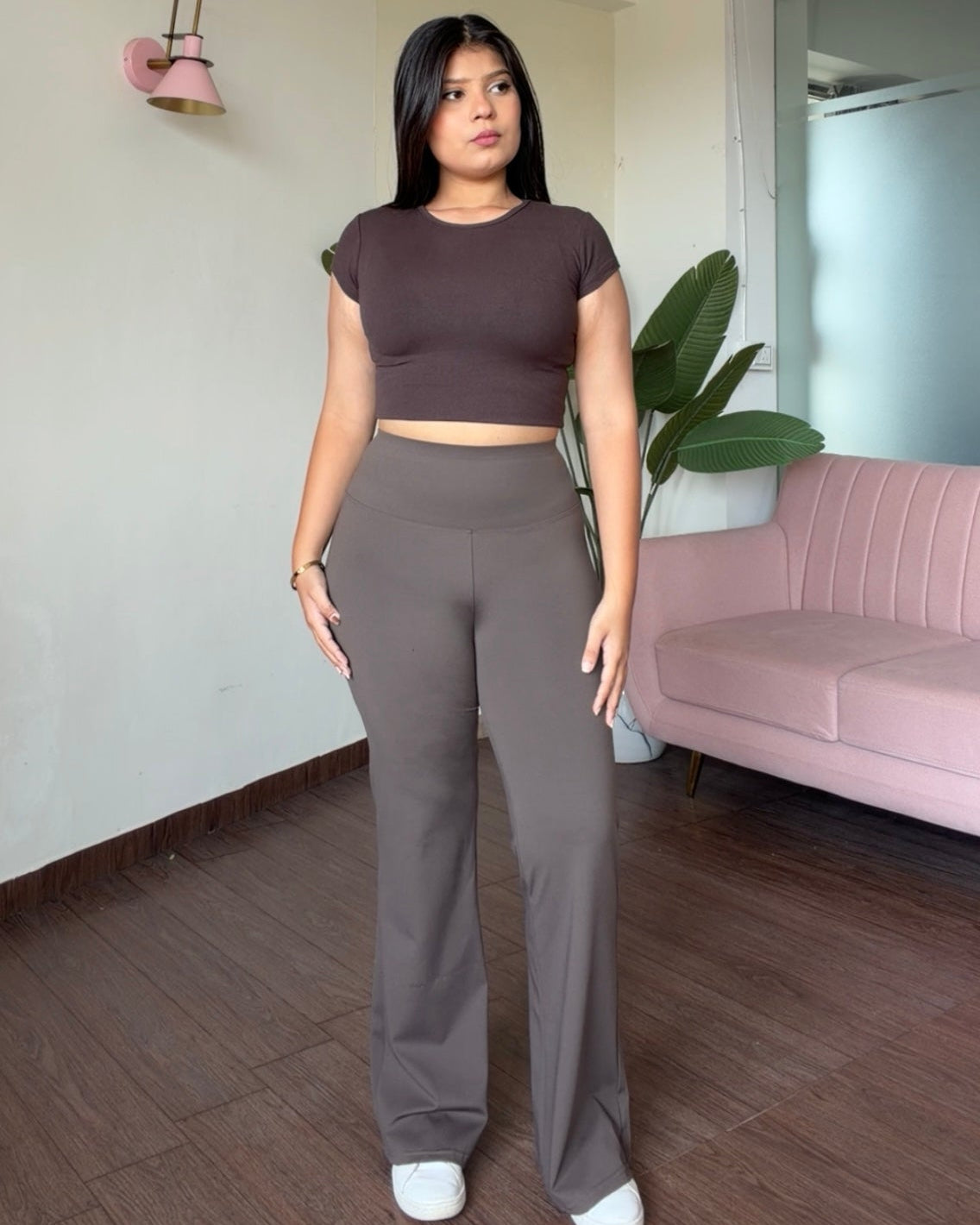 High Waisted Ultra Flared Pants