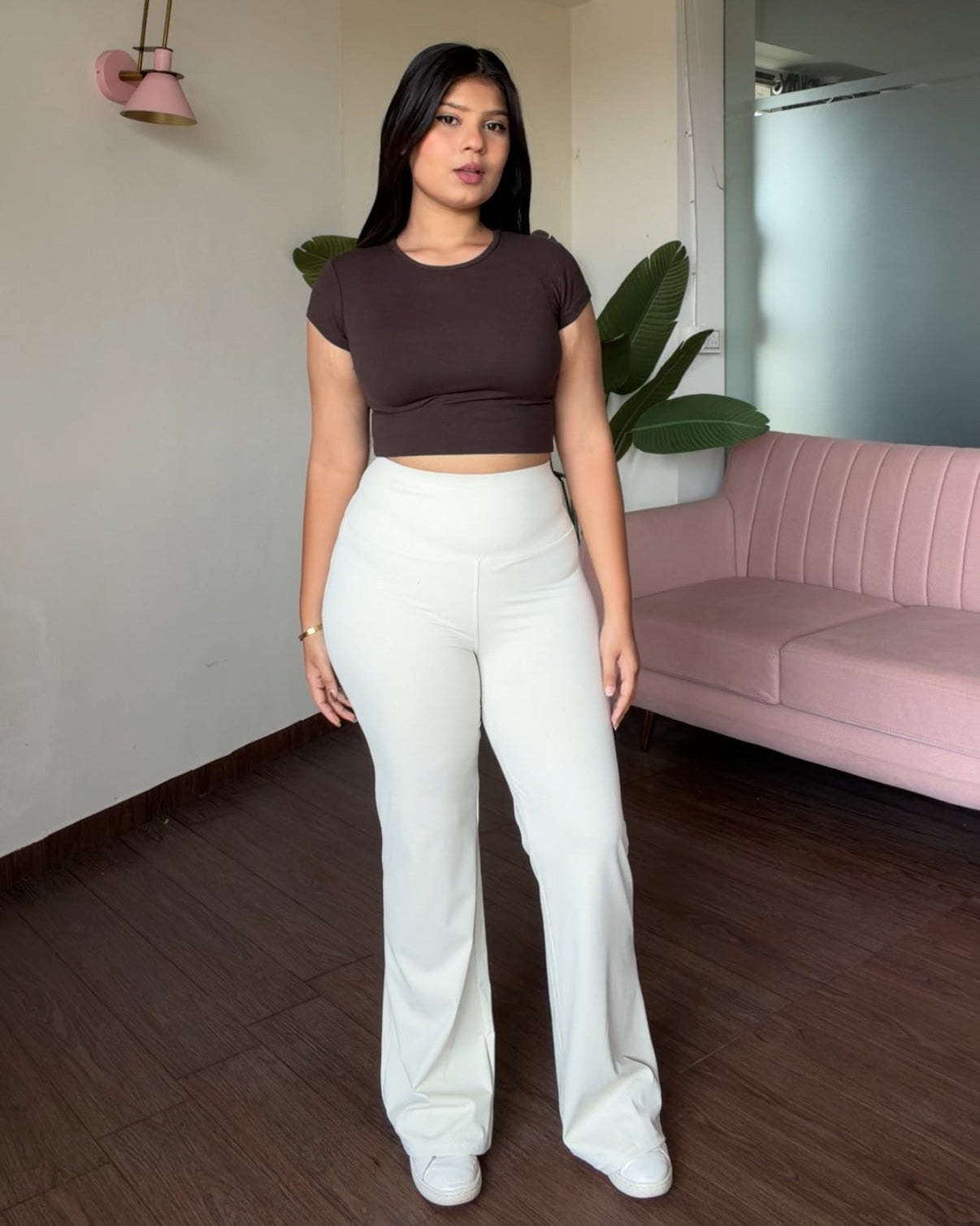 High Waisted Ultra Flared Pants