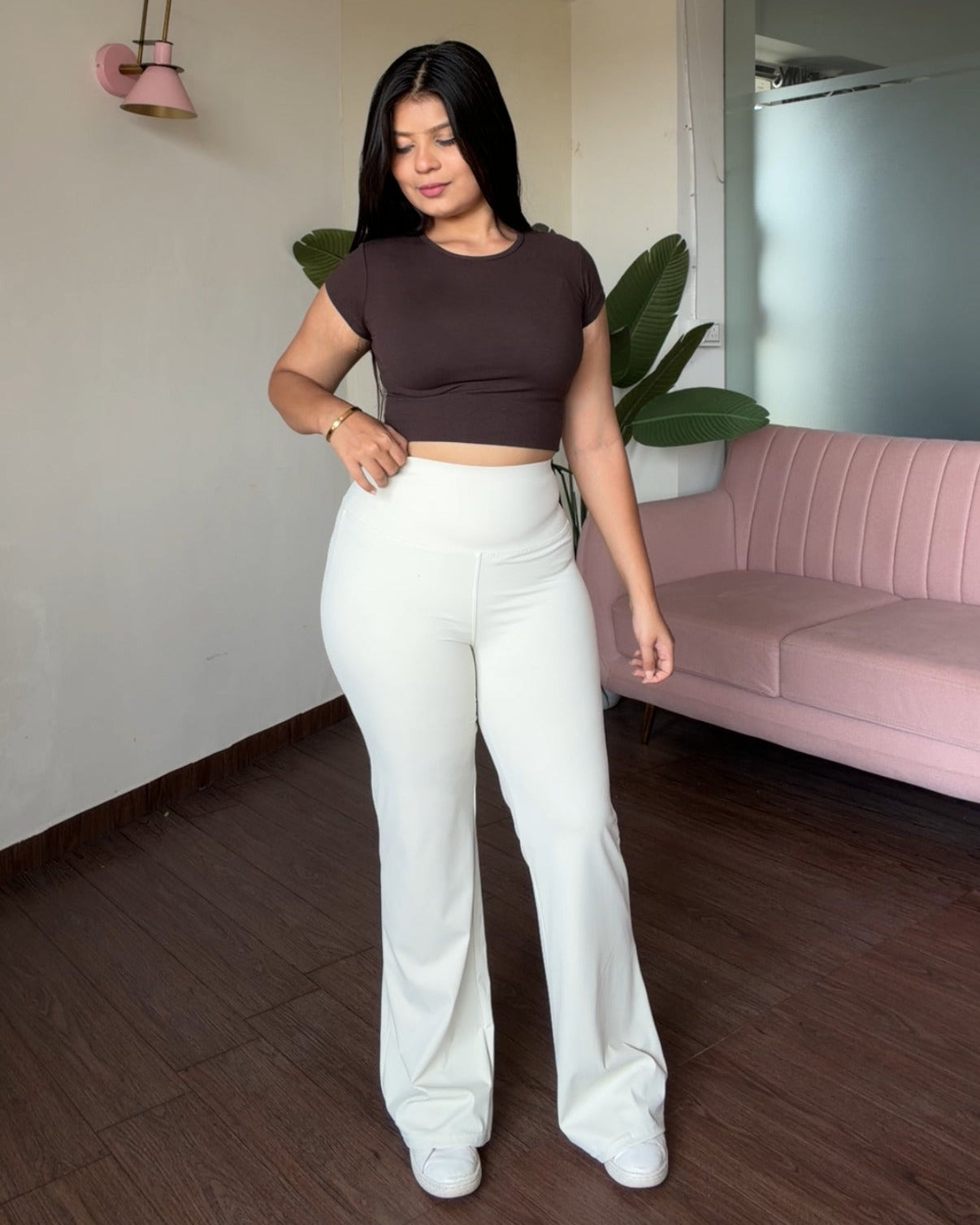 High Waisted Ultra Flared Pants