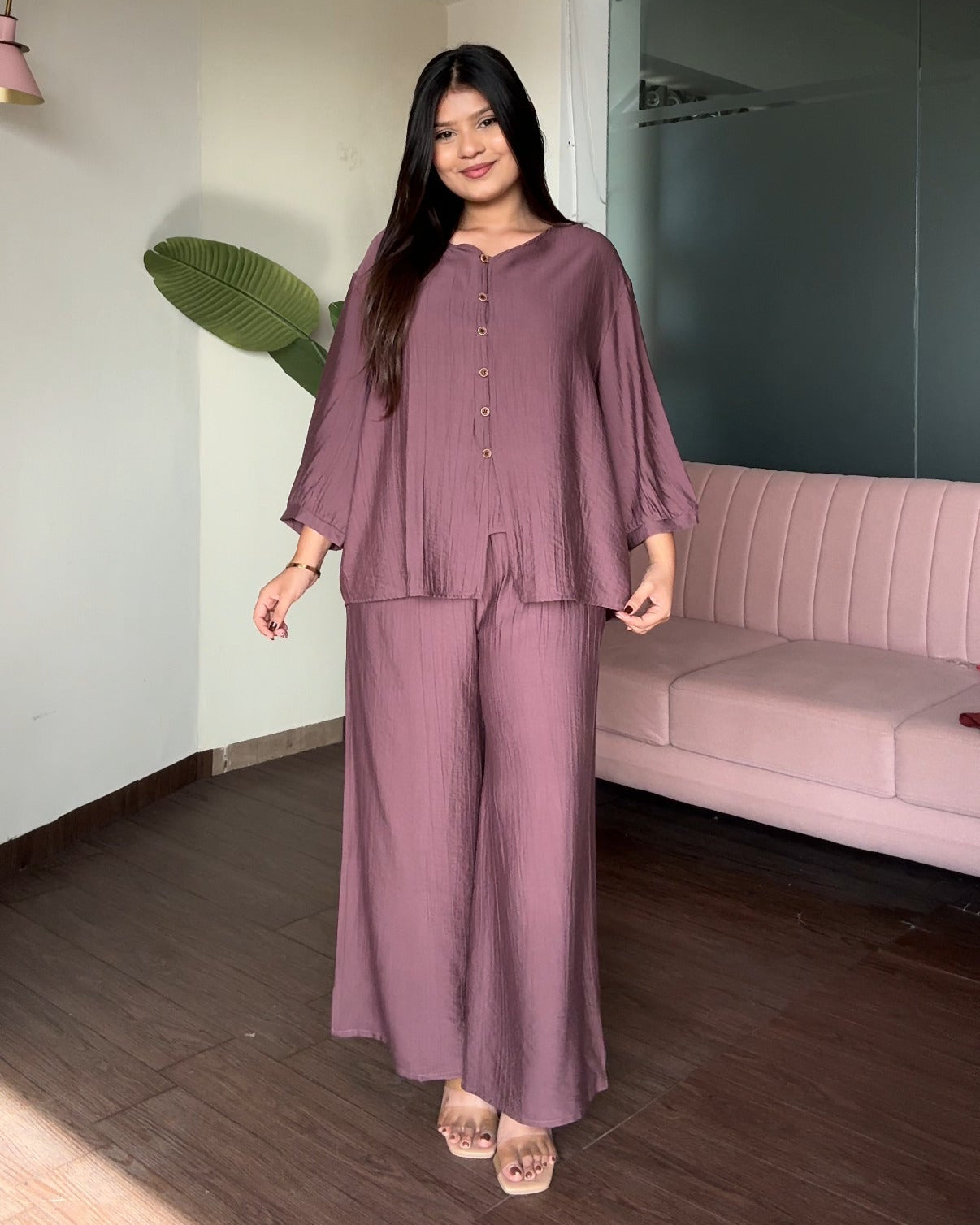 Cotton Relaxed Fit Premium Co-ord Set