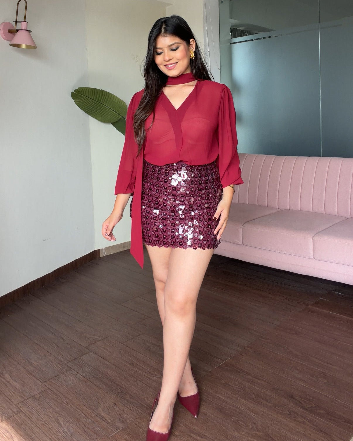 Rosette Sequin Set