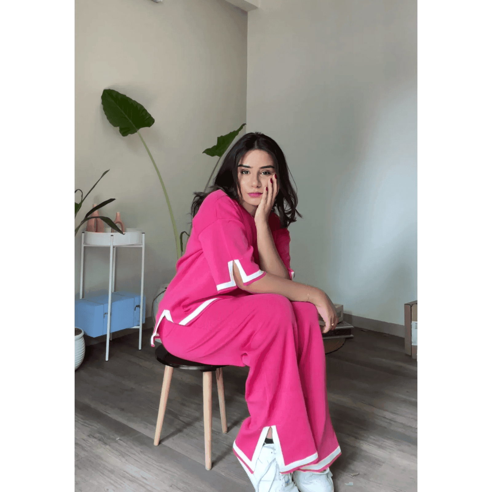 Casual Knit Co ord Set