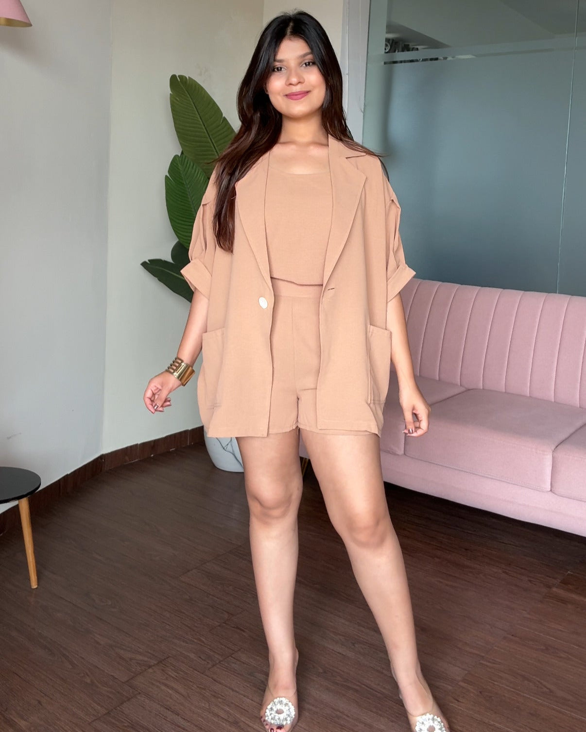 3 Piece Co-ord Set For Summer