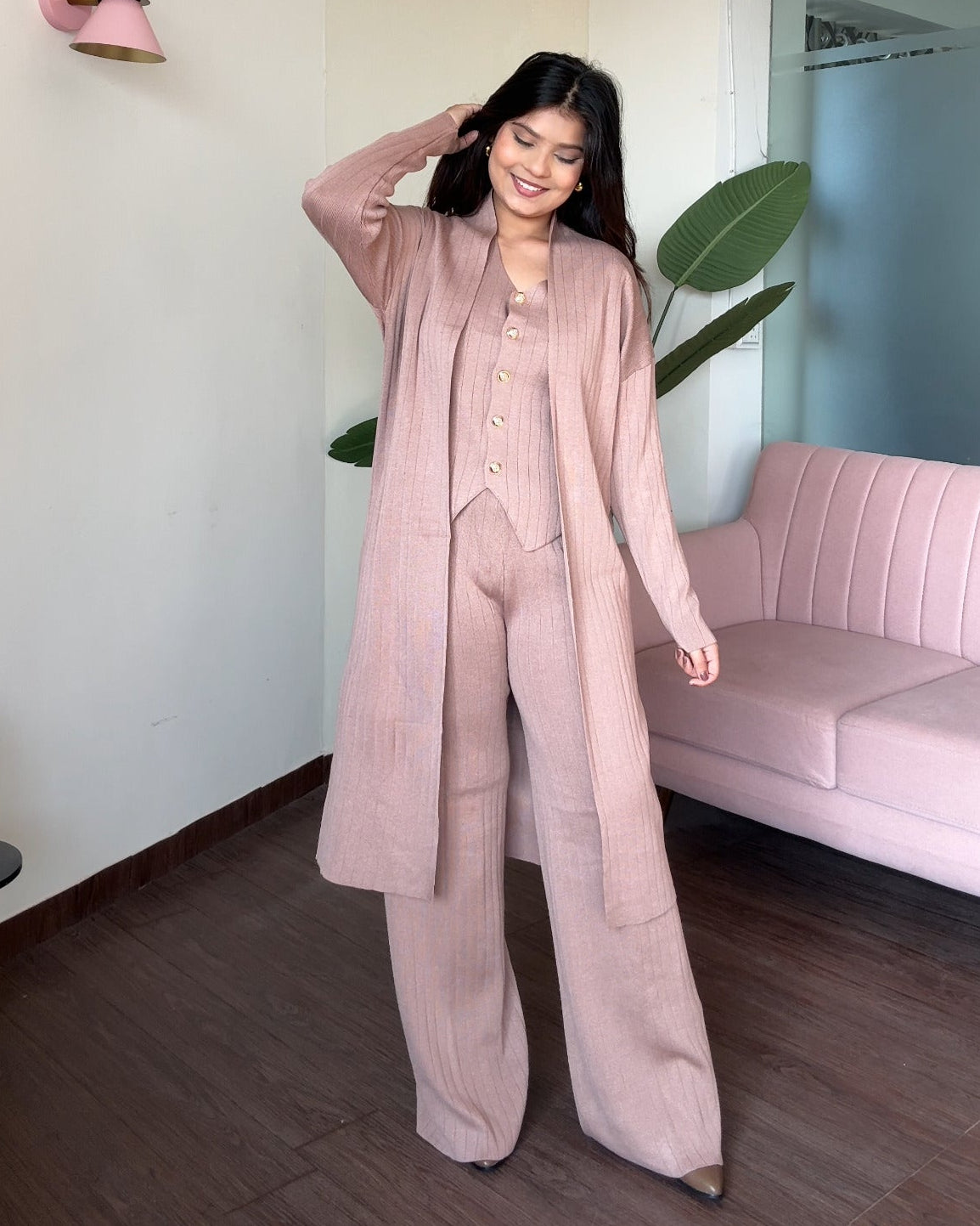 3 Piece Luxe Winter Co-ord Set