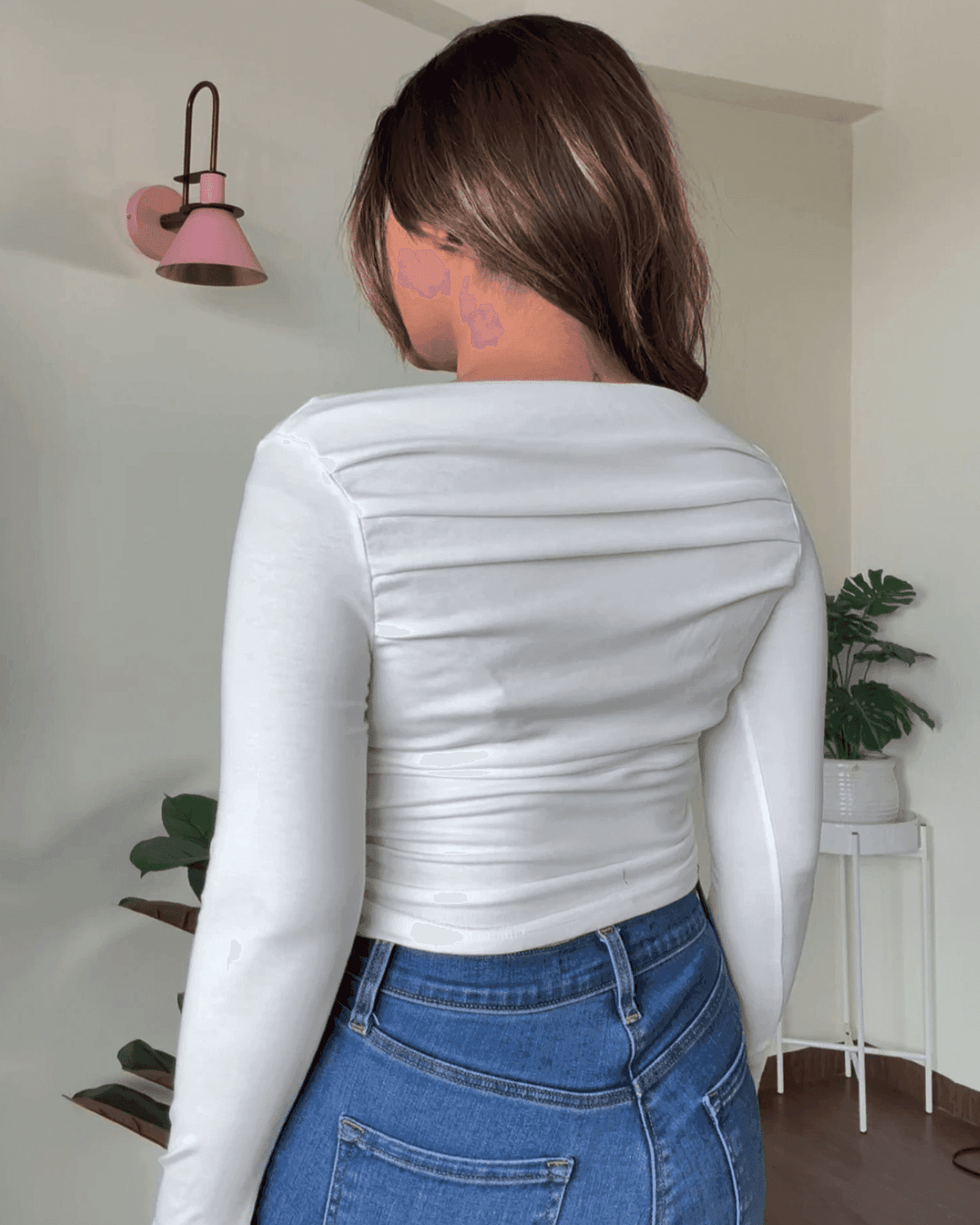 Boat Neck Fitted Top