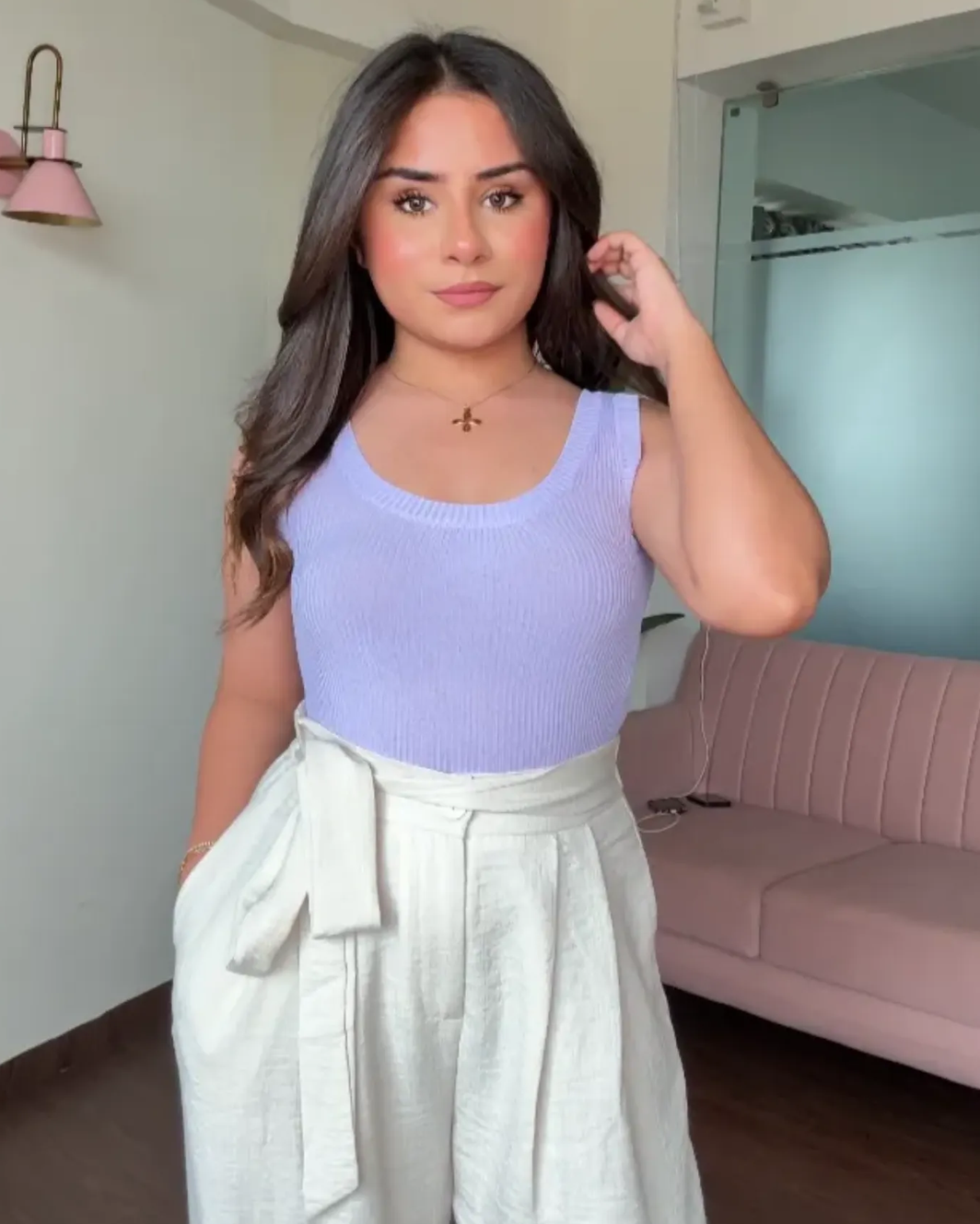 Premium Round Neck Light Weight Cami Top