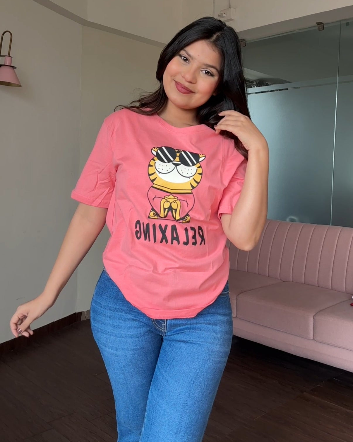 Relaxed Oversized Graphic Tee