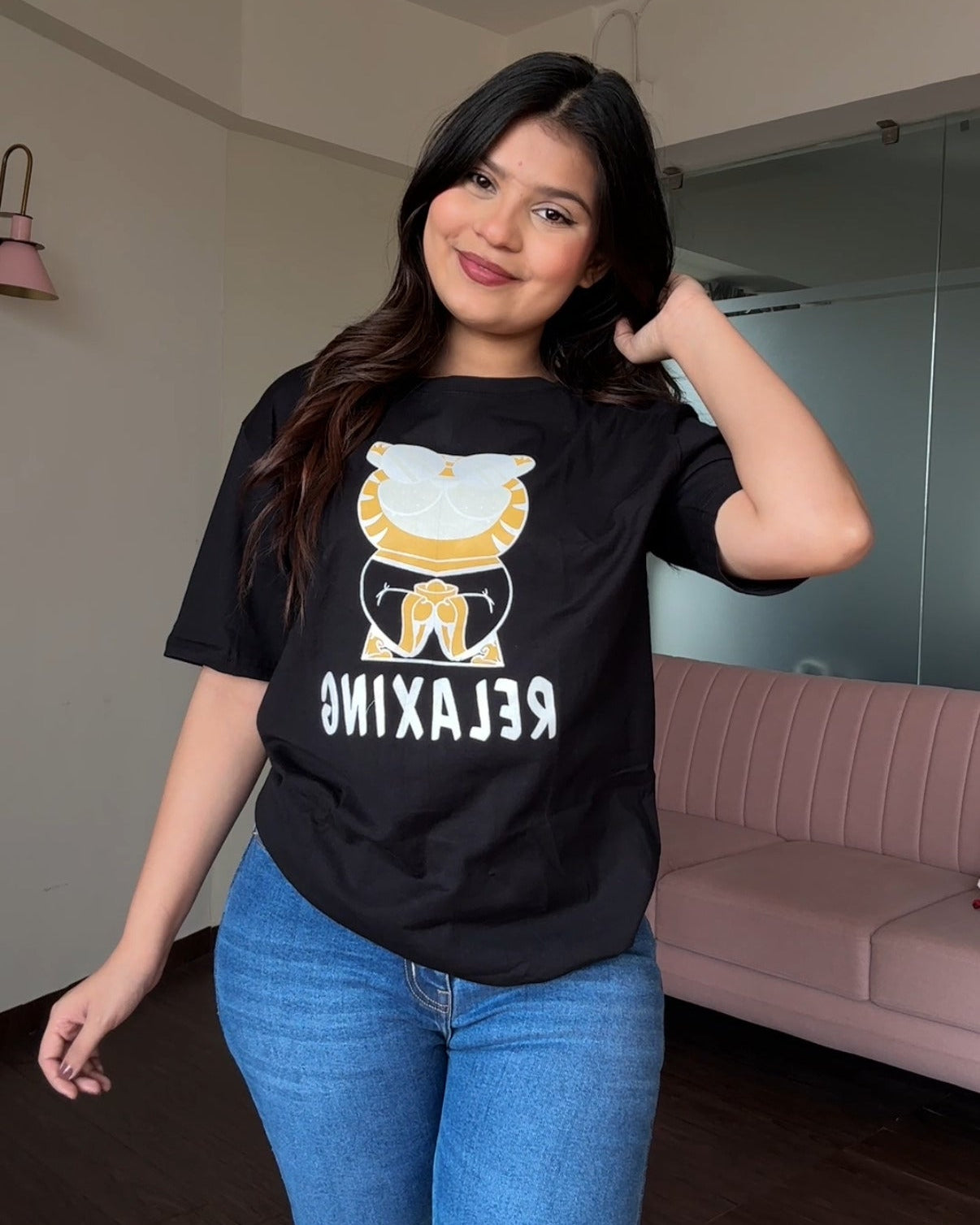 Relaxed Oversized Graphic Tee