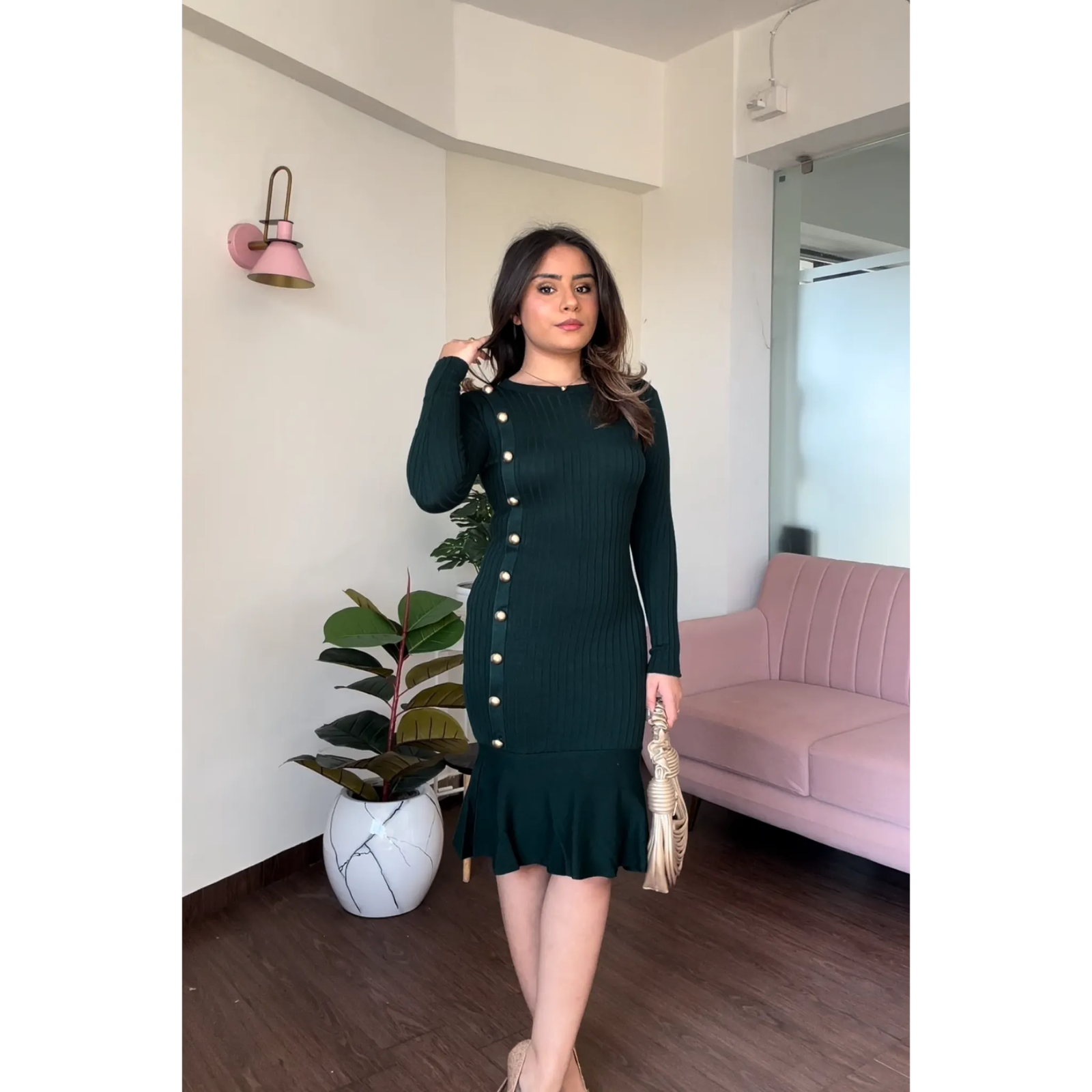 Knitted Mermaid Dress