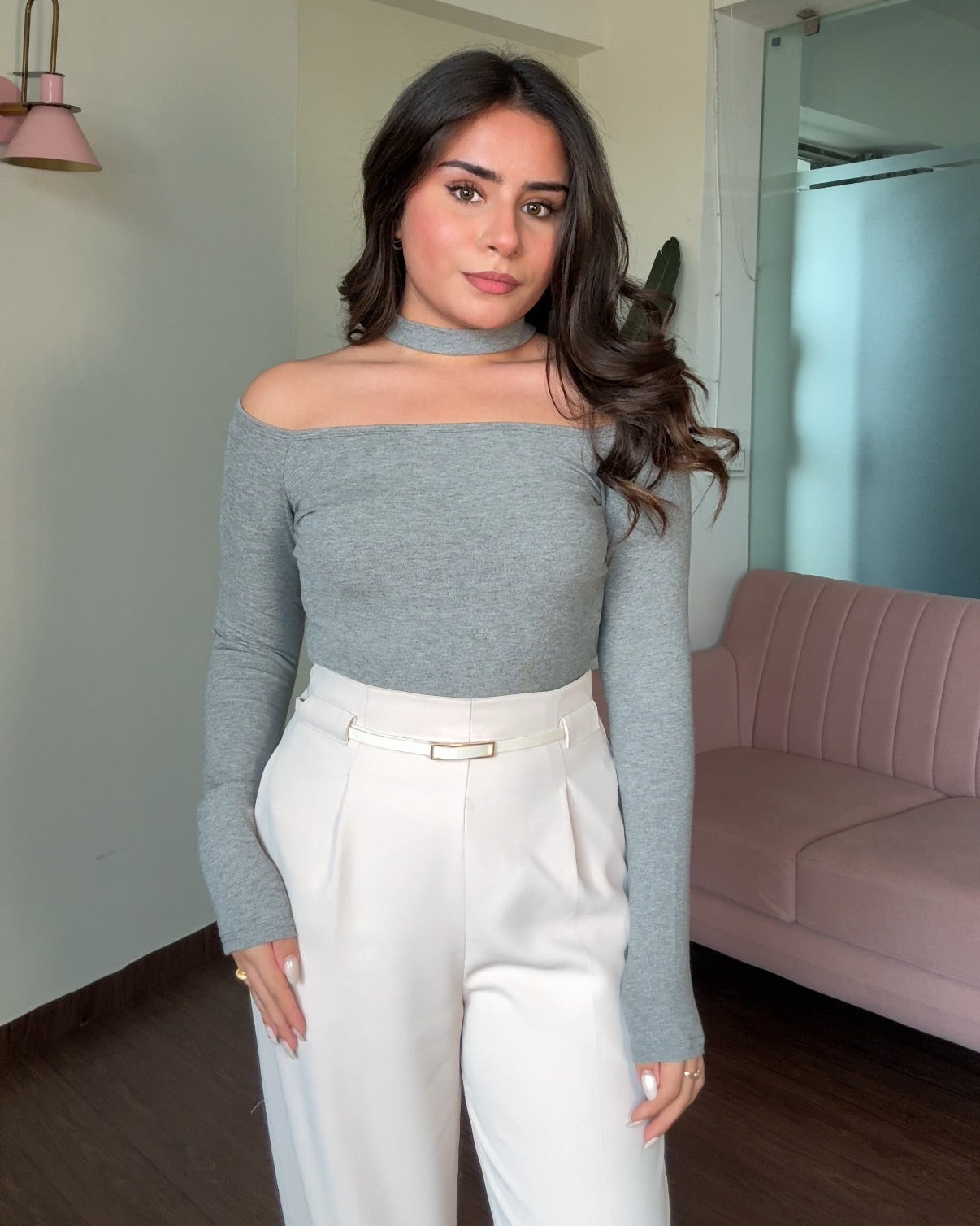 Two Way Full Sleeve Bodycon Top