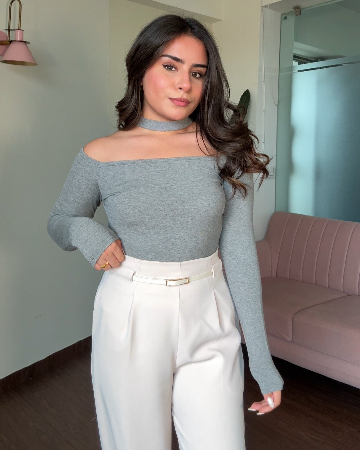 Two Way Full Sleeve Bodycon Top