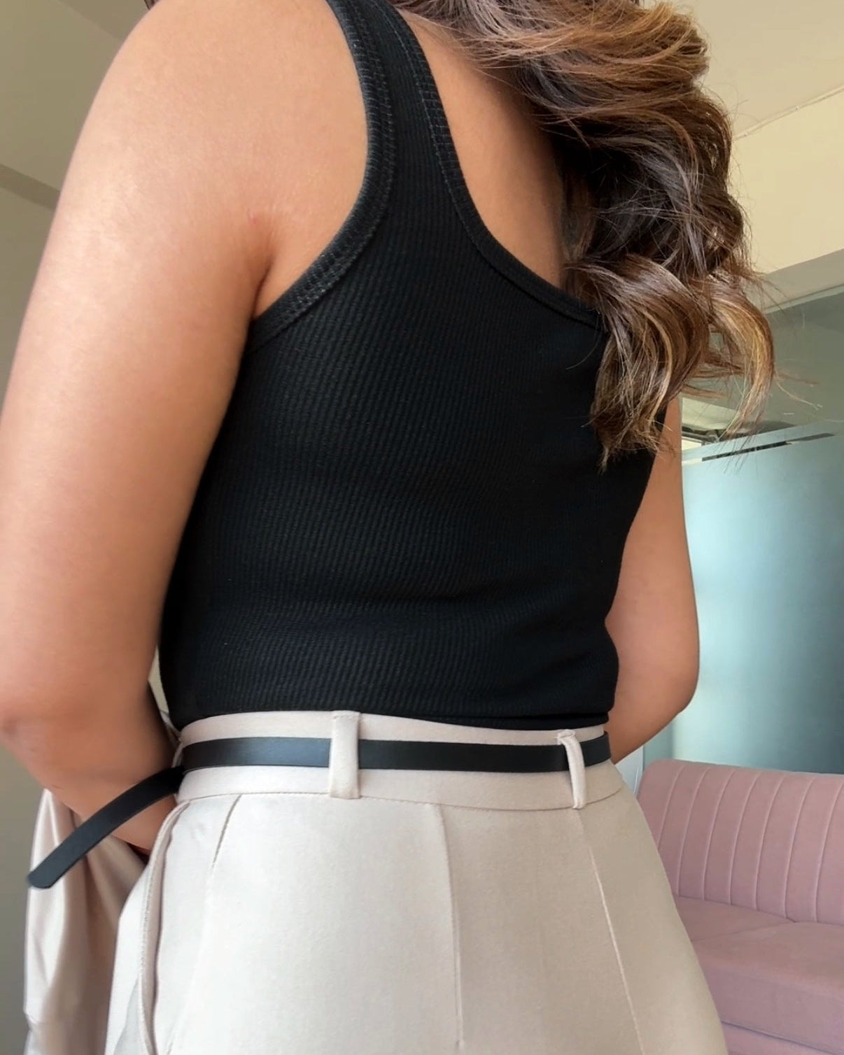 Formal Blazer And Slim Fit Trouser With Belt