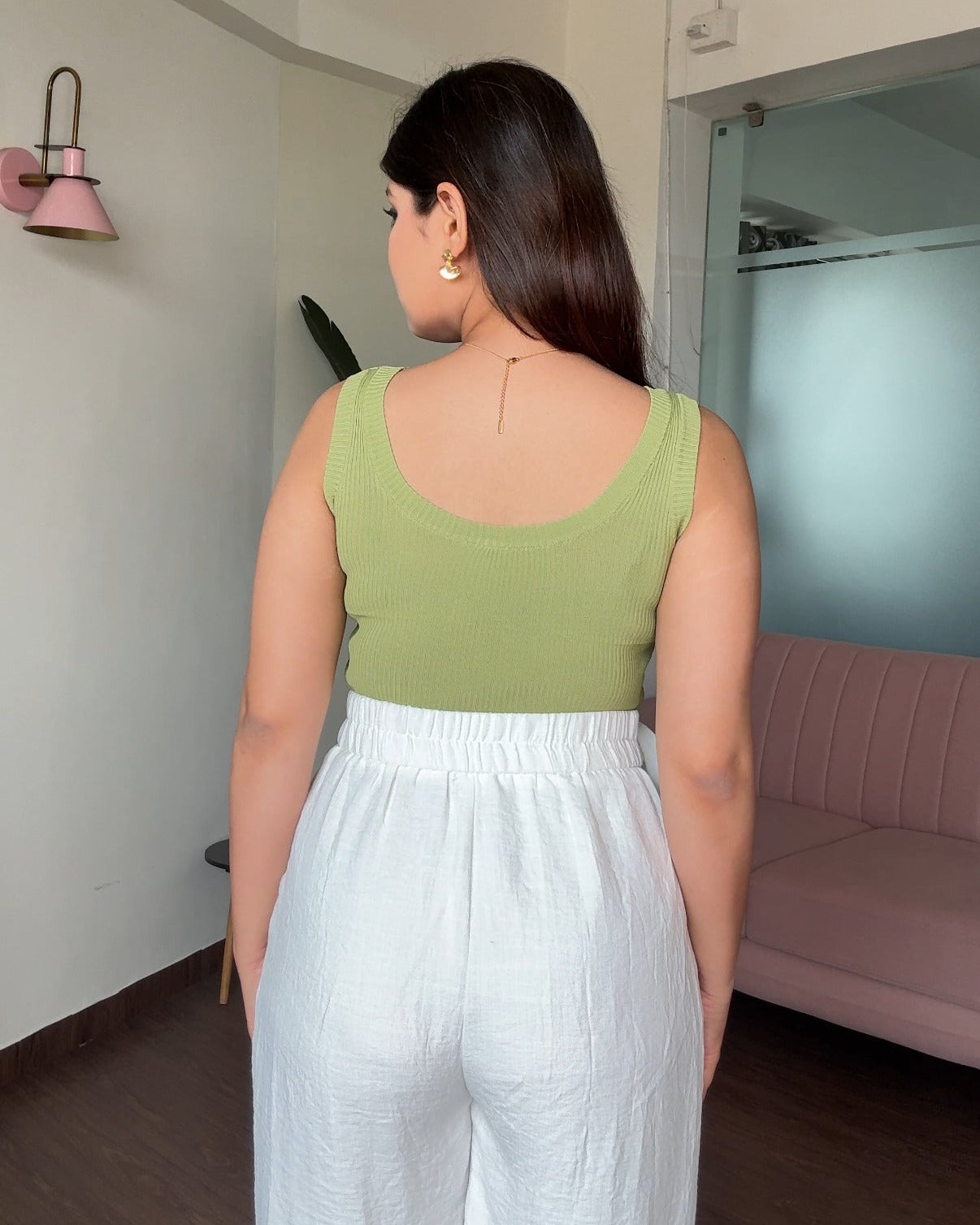 Premium Round Neck Light Weight Cami Top