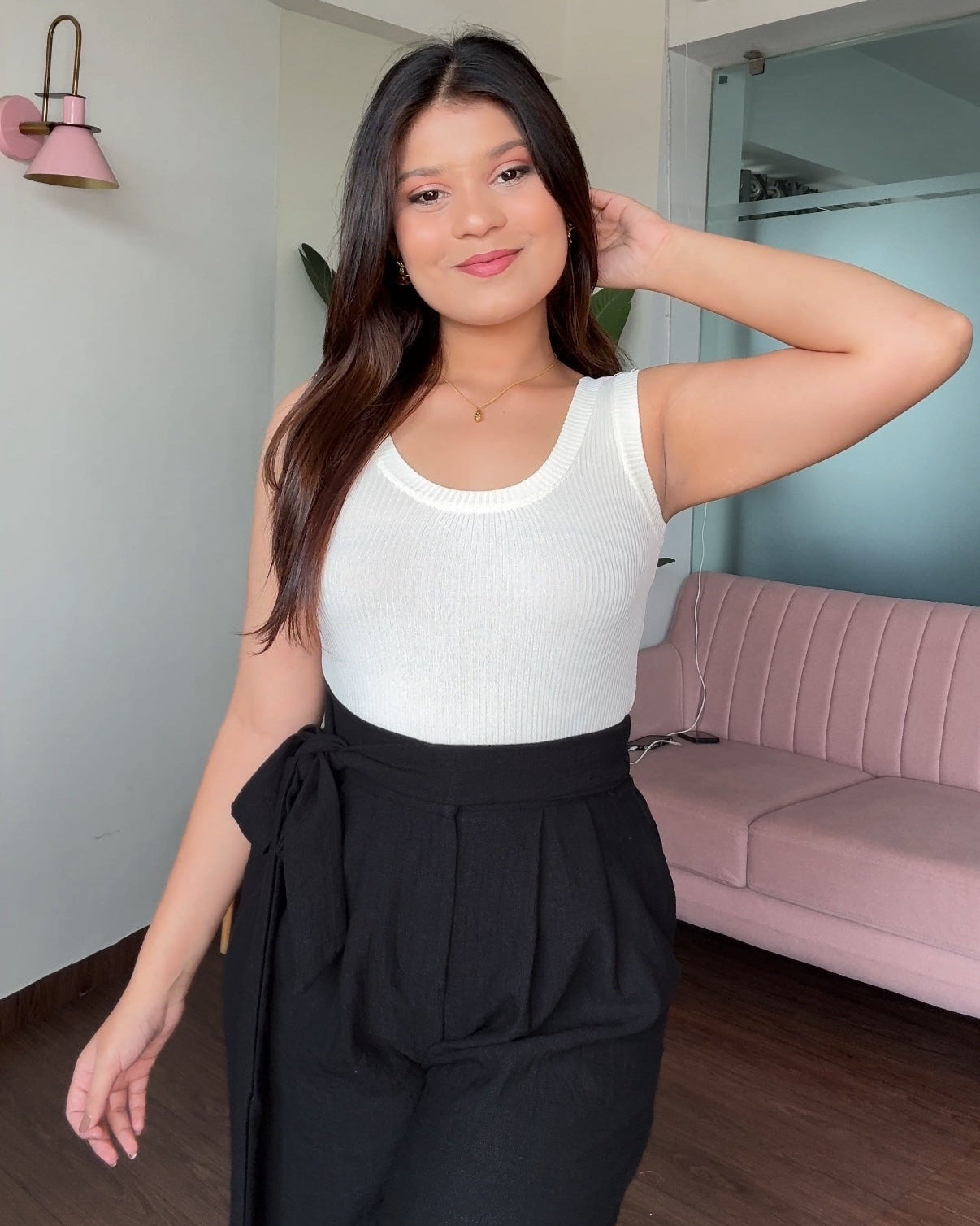 Premium Round Neck Light Weight Cami Top