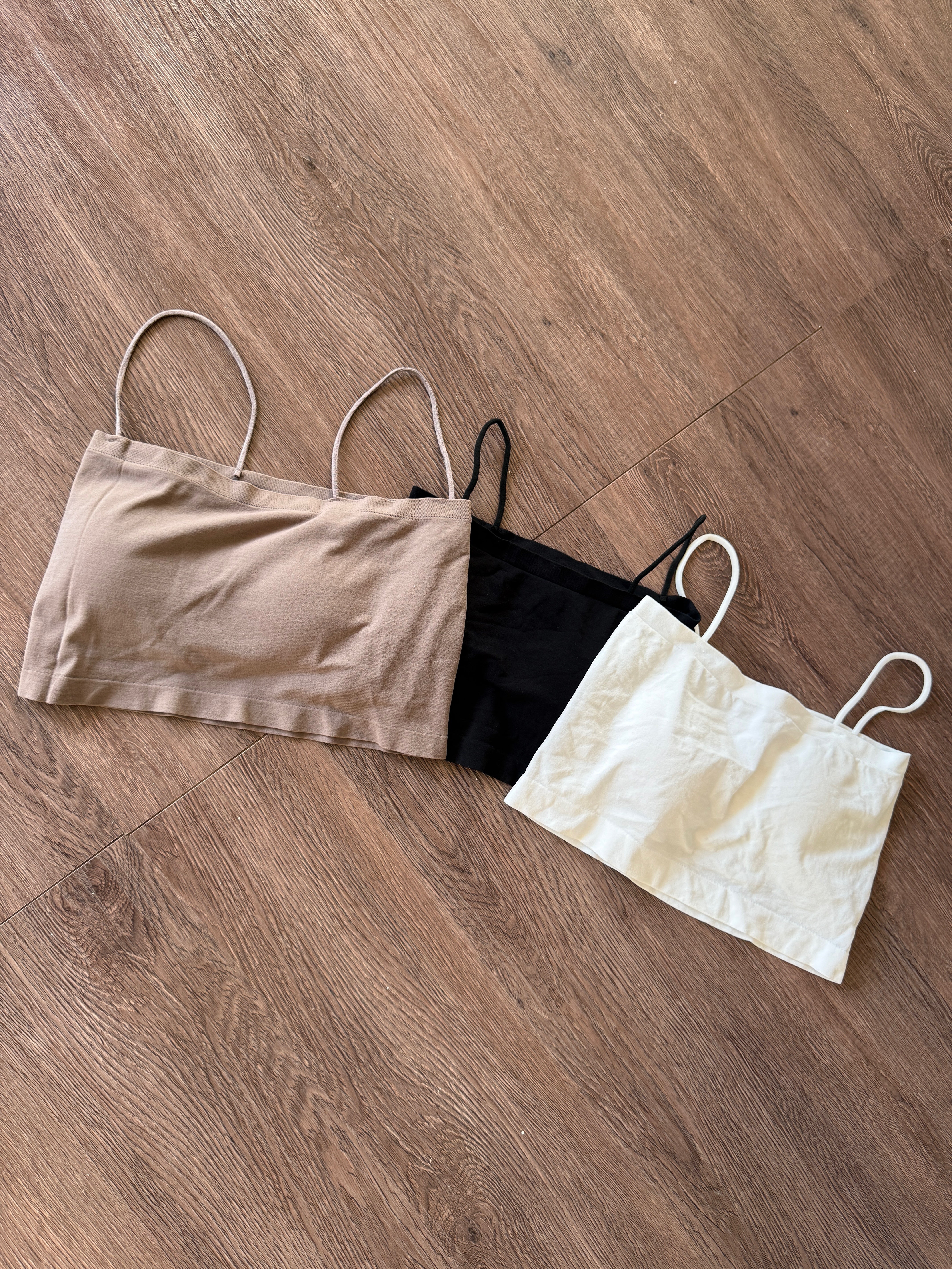 Strappy Basic Cami Top Bundle ( Pack Of 3 )