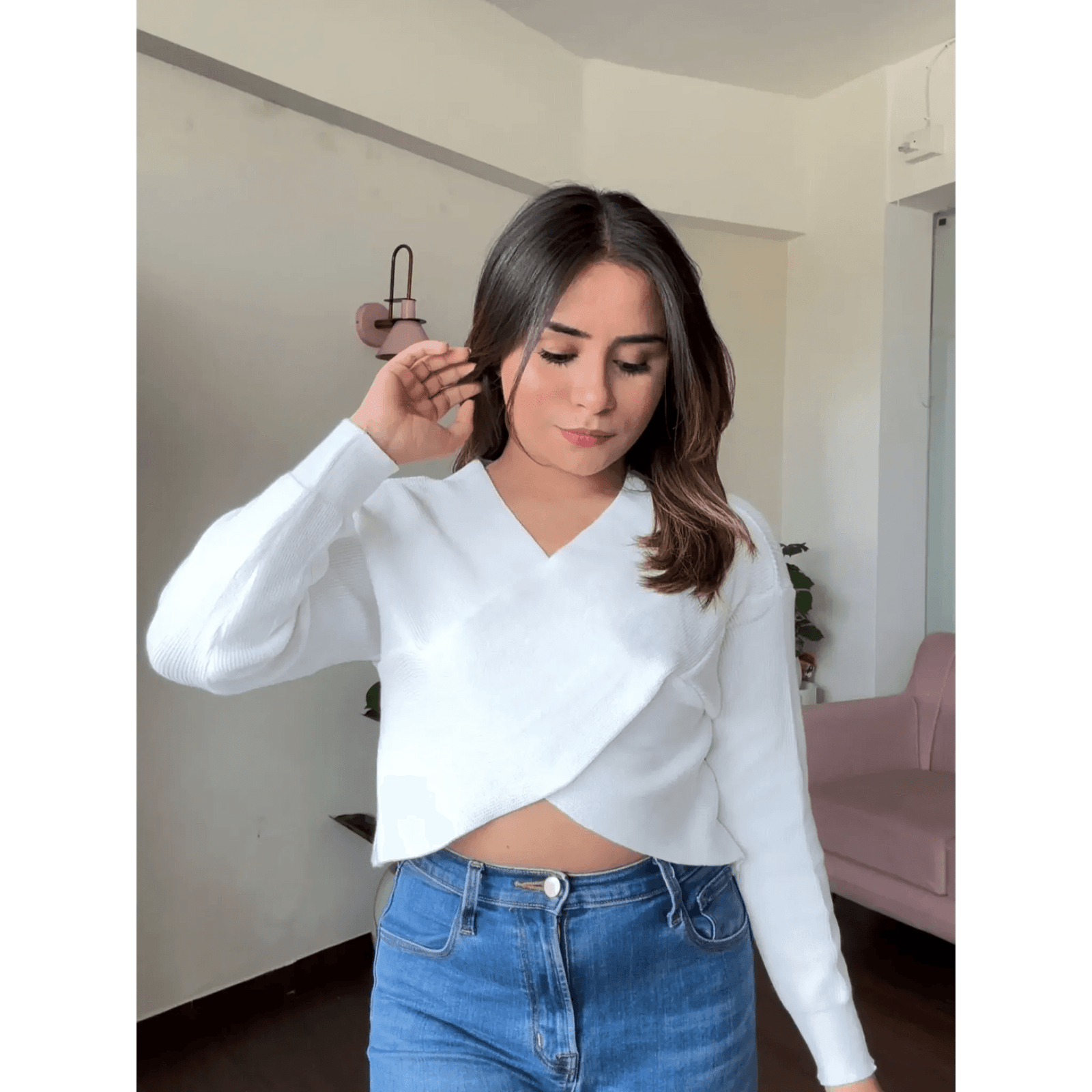 Overlap Sweater