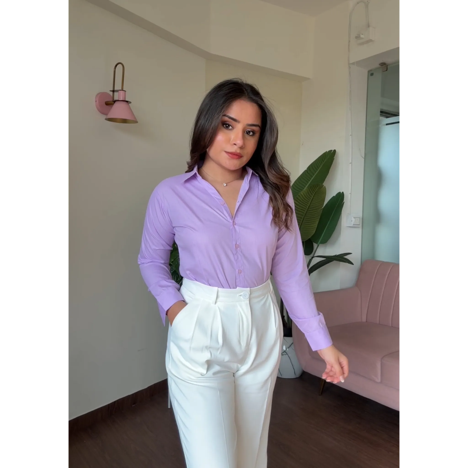 Solid Formal Bodyfit Shirt