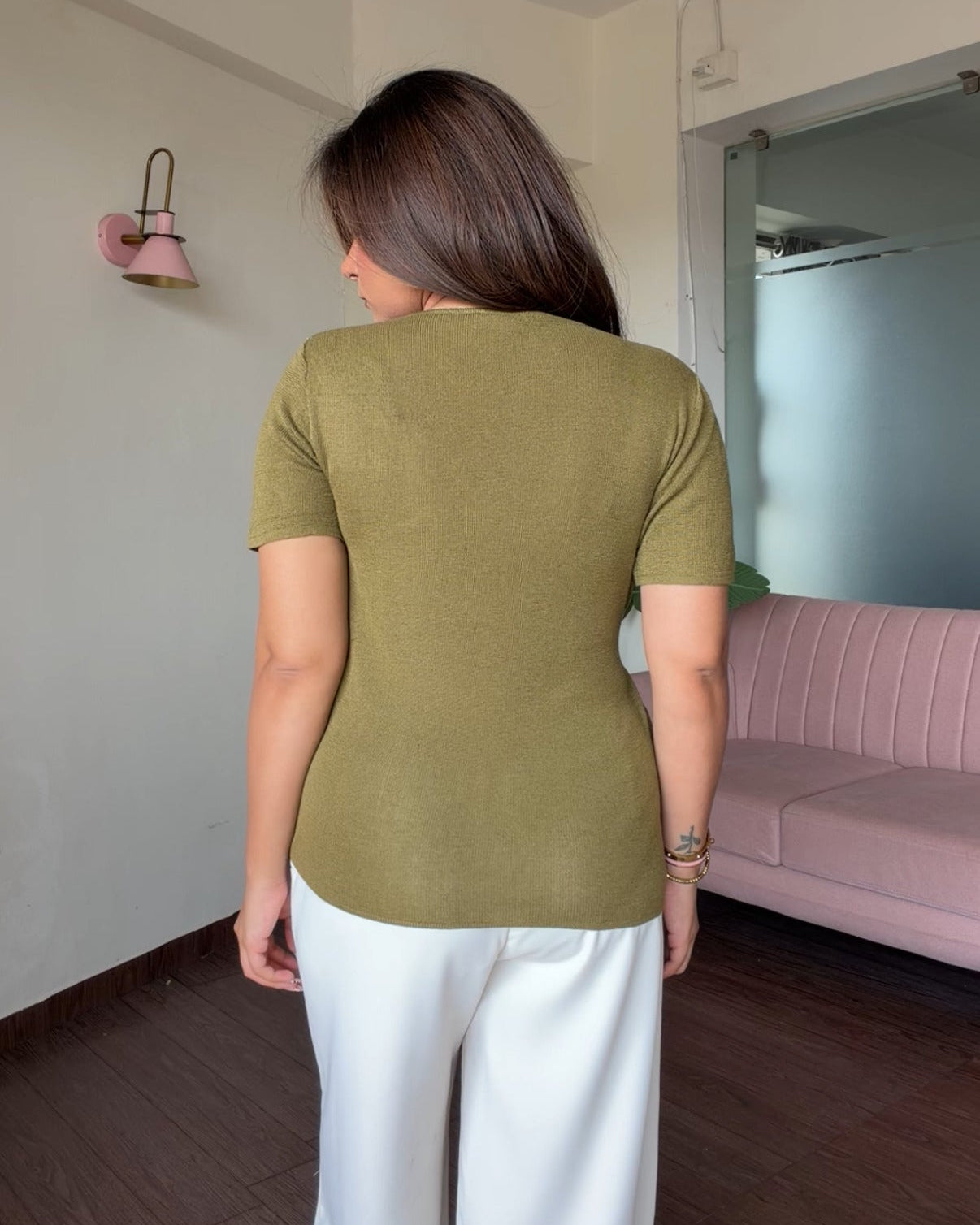 Knot Detailing Wrap Up Top