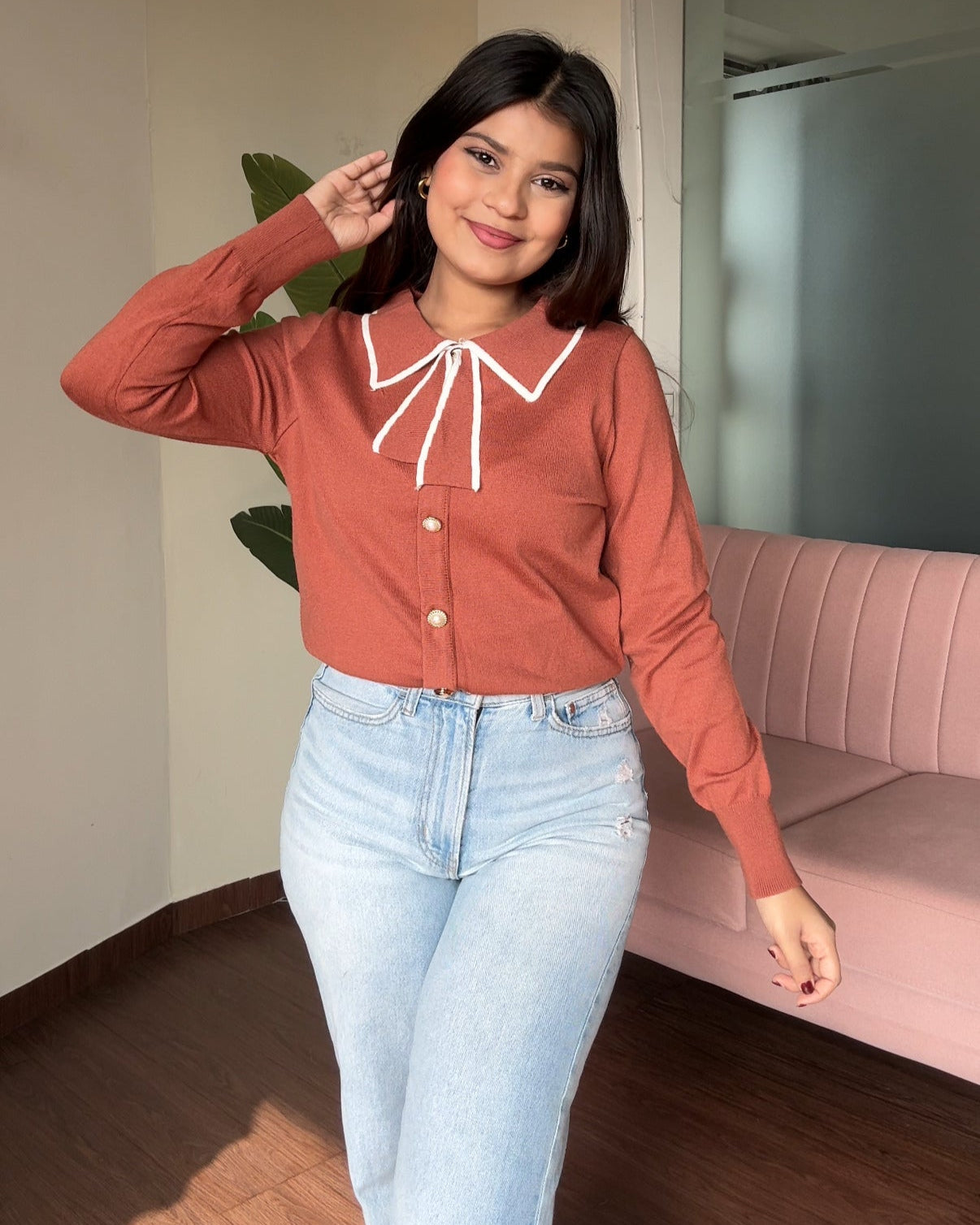 Korean Pre Winter Full Sleeve Top