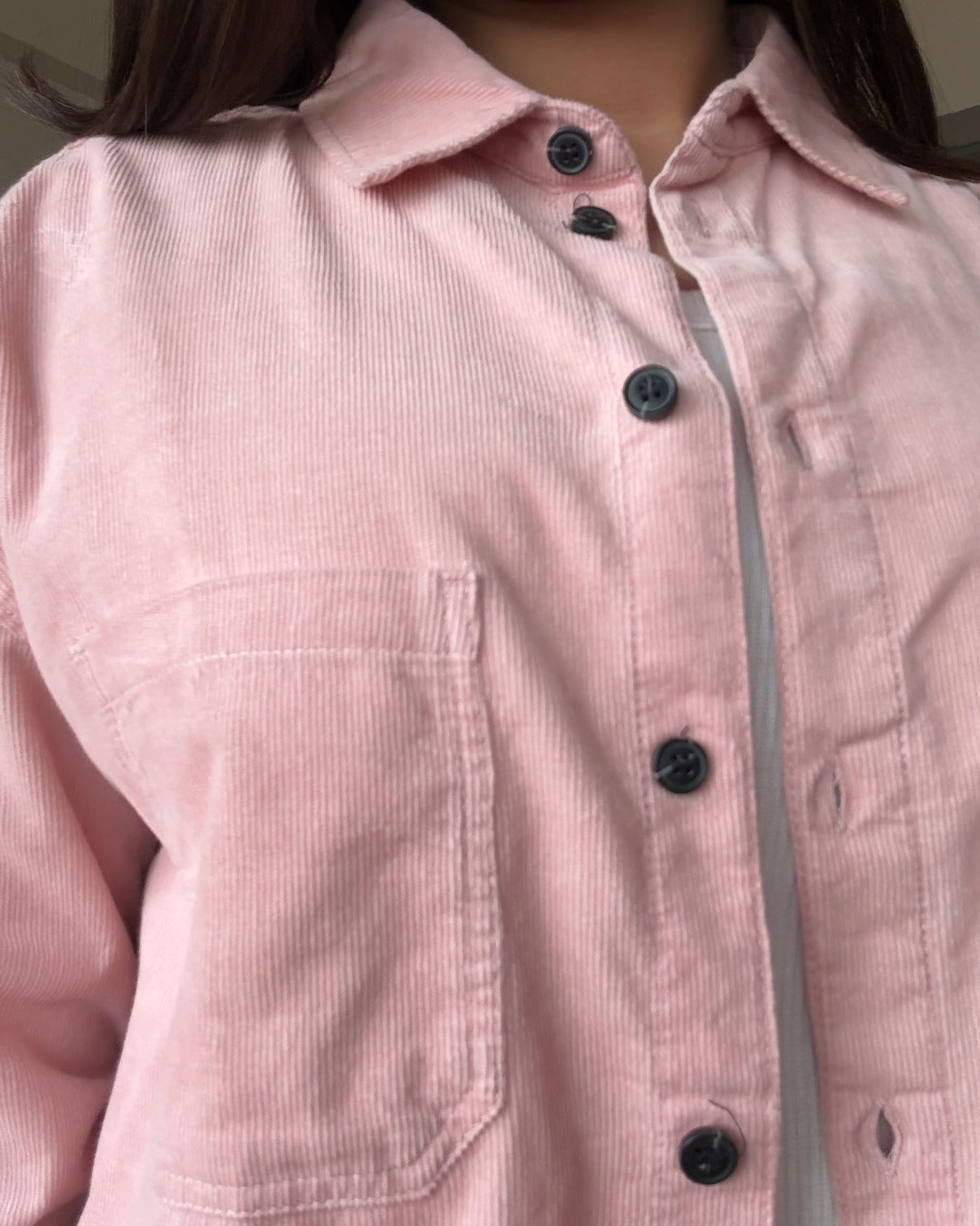 Relaxed Fit Oversized Button Down Shirt