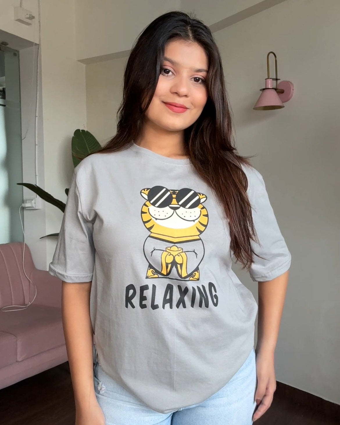 Relaxed Oversized Graphic Tee