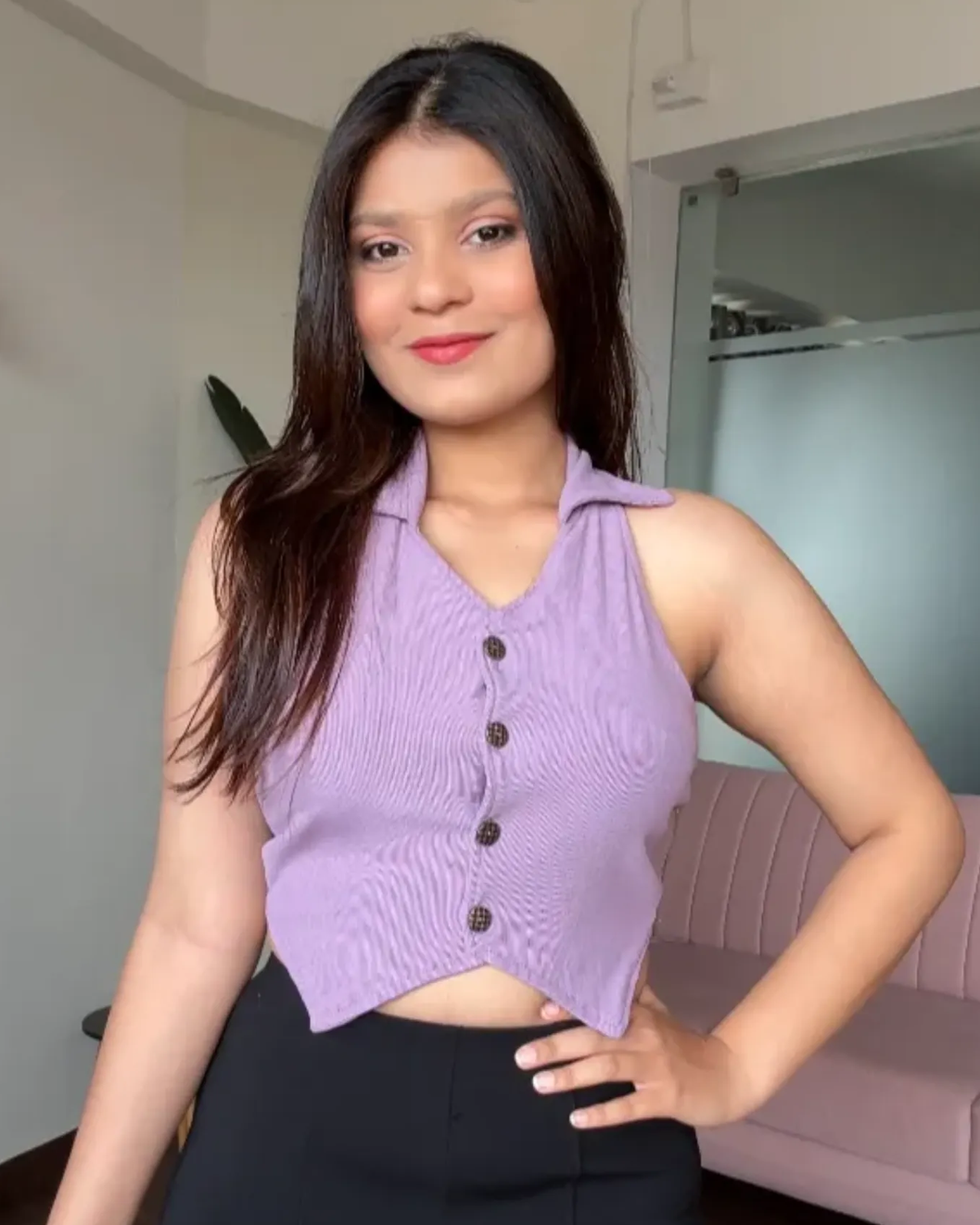 Ribbed Vest Top
