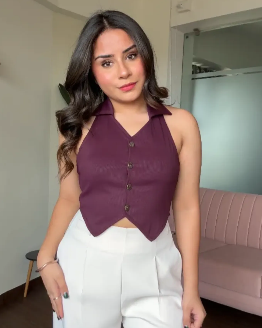 Ribbed Vest Top