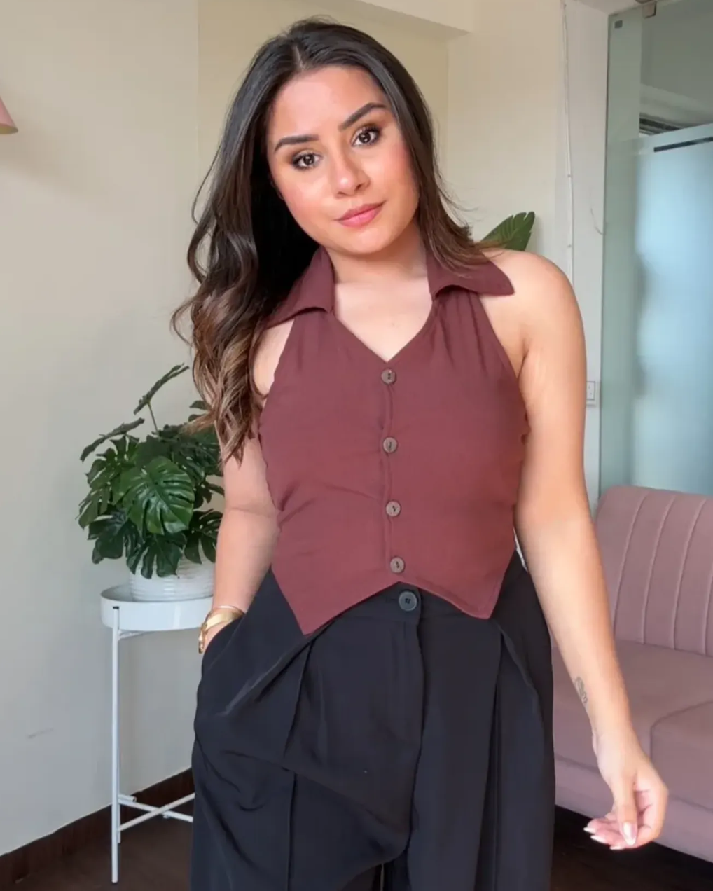 Ribbed Vest Top
