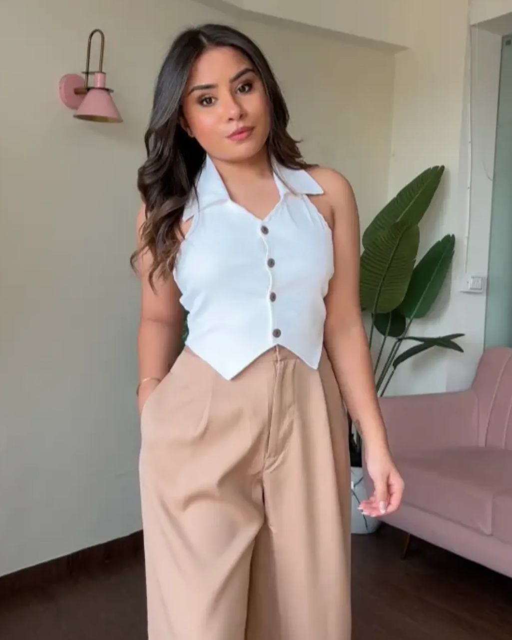 Ribbed Vest Top