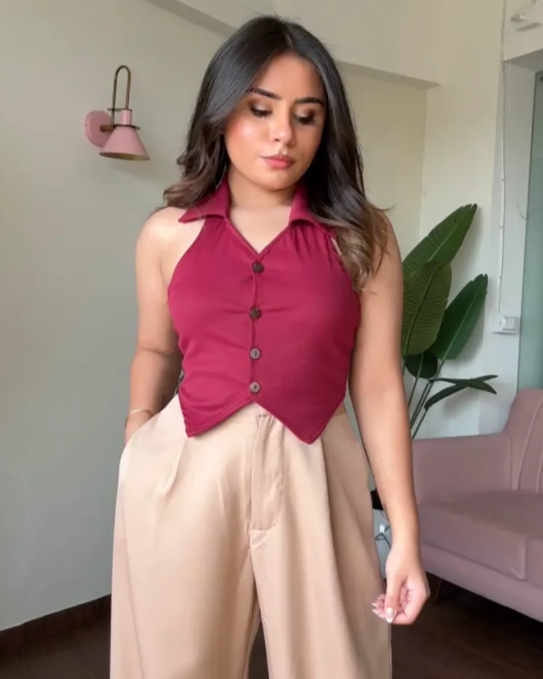 Ribbed Vest Top