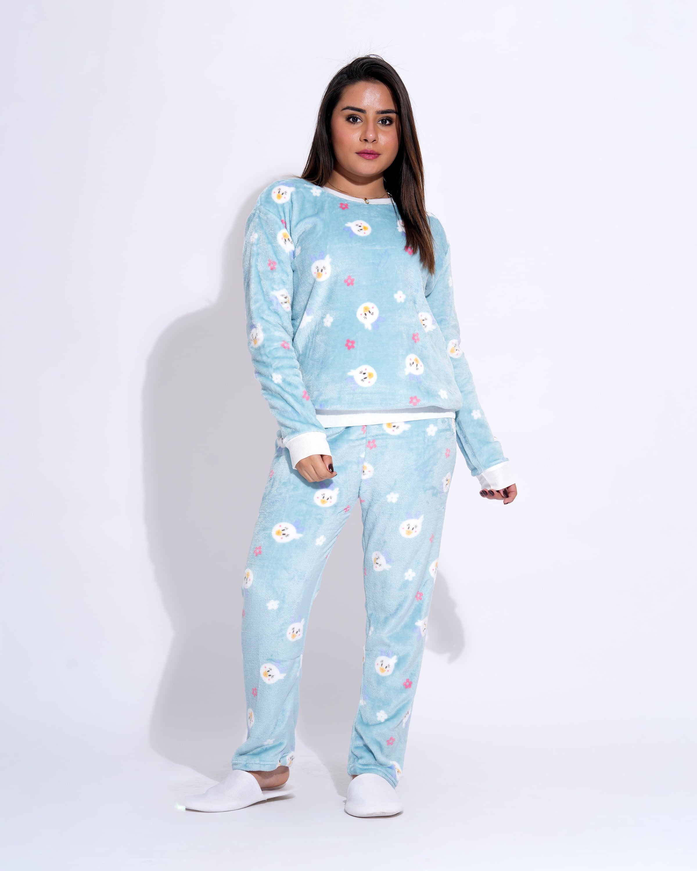 Bunny Printed Lounge Co-ord Set