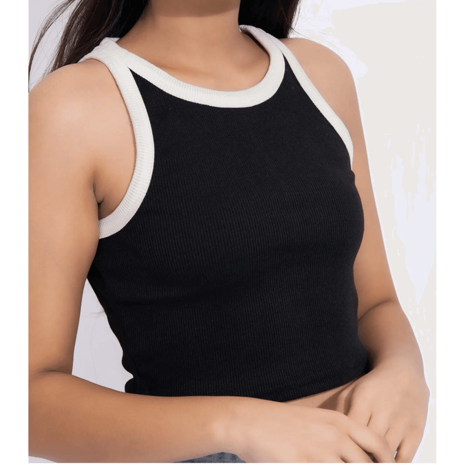 Dual Tone Tank Top