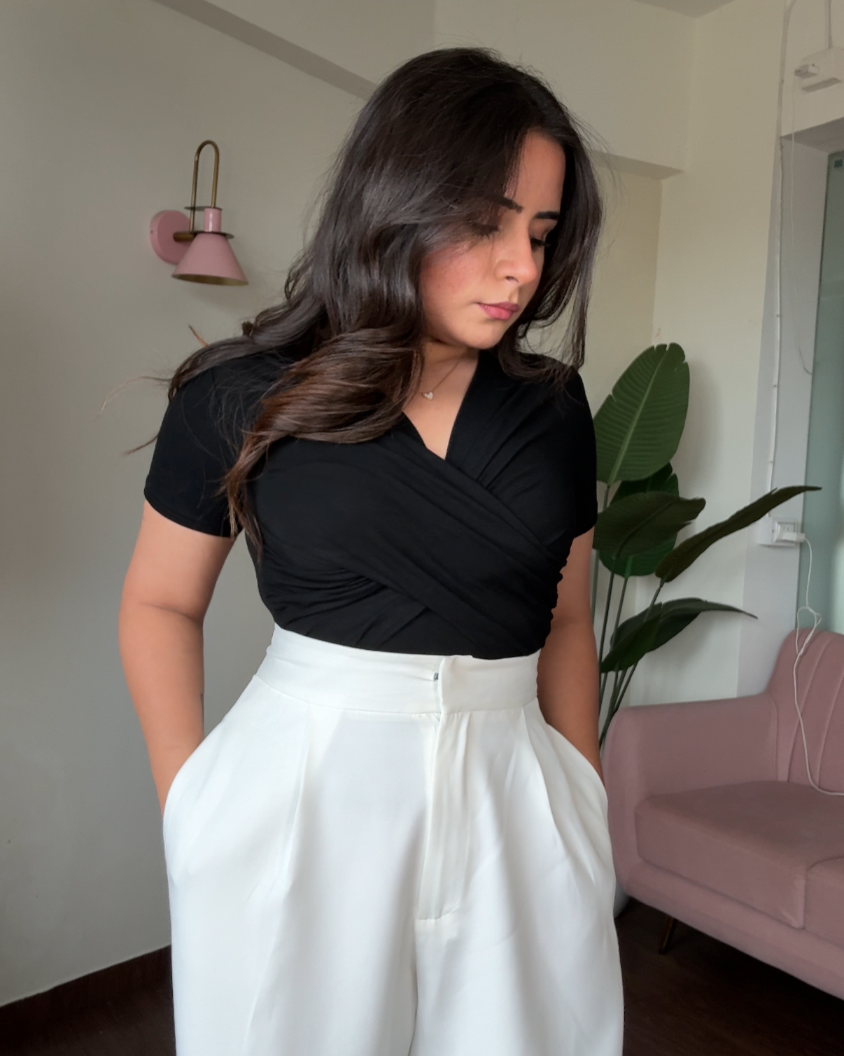 Super Wide Legged Premium High Waisted Pants