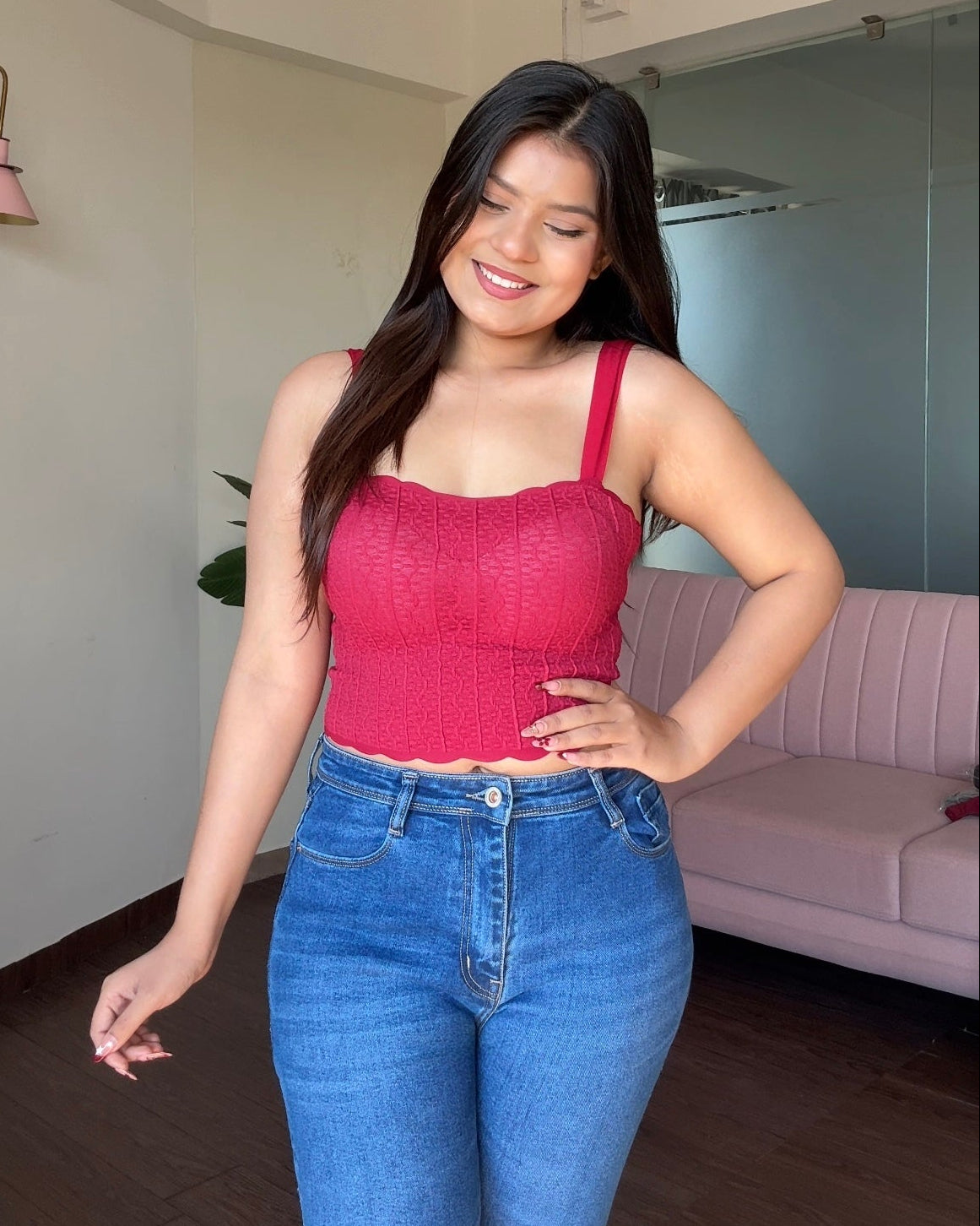 Textured Padded Cami Top Bundle